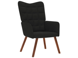 Sillón De Relax | Silla De Relajación De Terciopelo Negro