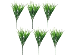 15 hojas de plantas de plástico. ALLINLESS