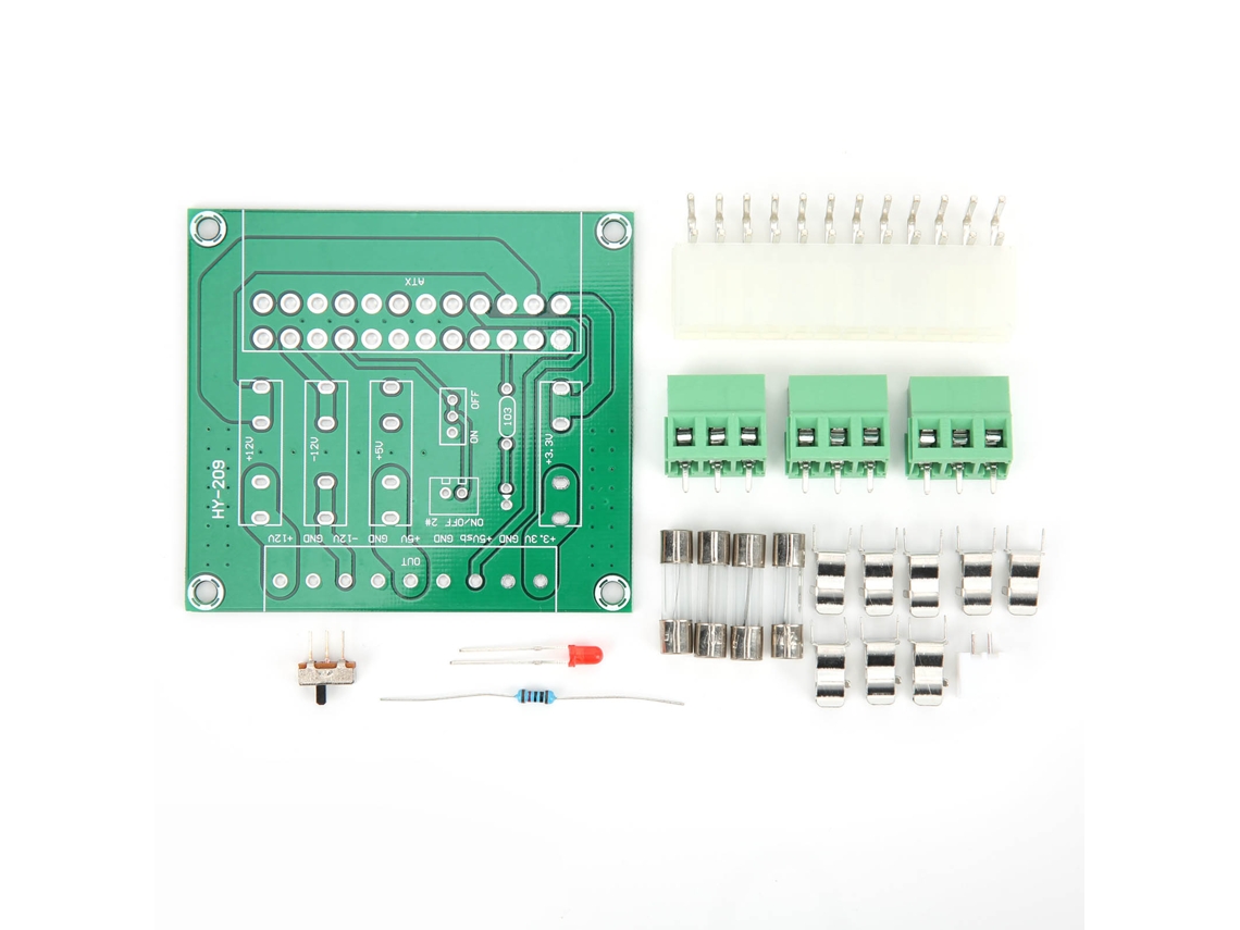 Placa De Alimentación Atx De 20/24 Pines Con Salida De +5vsb Para Accesorios Electrónicos De Escritorio.