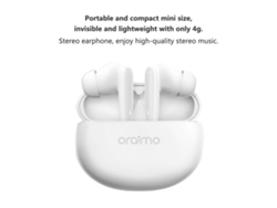 Auriculares Oraimo Oeb-e02d Con Diseño Ergonómico, Audio Nítido Y Resistencia Al Agua Ipx4.