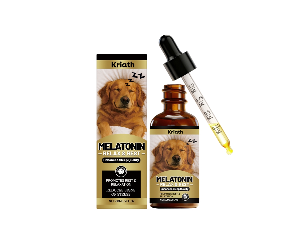 Gotas de melatonina avanzadas para perros