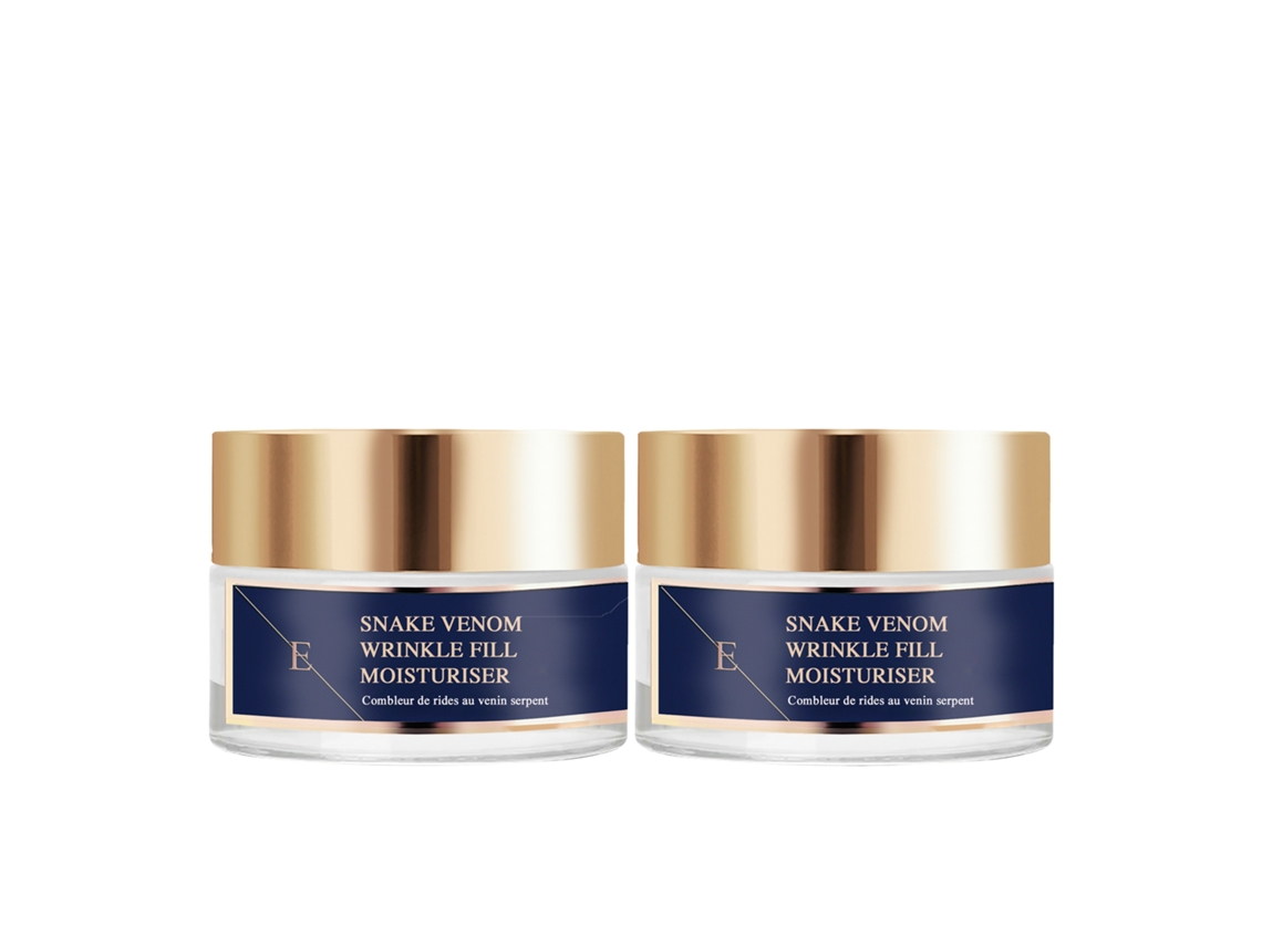2 x Hidratante antiarrugas con veneno de serpiente (50 ml) Erth Skin London