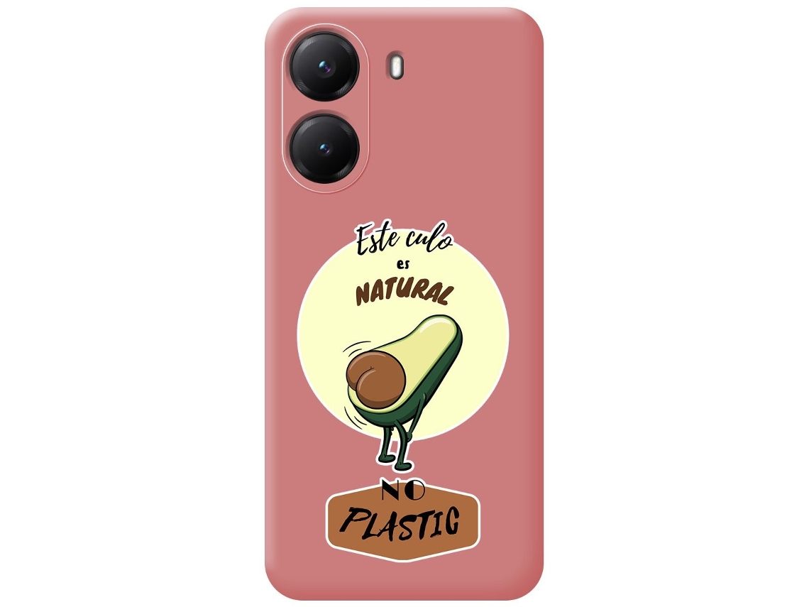 Funda Diseño Culo Natural Para Xiaomi Poco X7 Pro 5g Tumundosmartphone Silicona Líquida Rosa