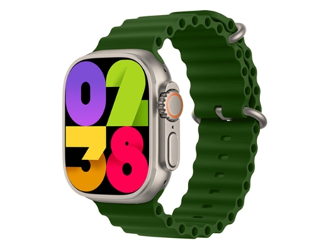 SHAH ARPAN Smart Watch HK9 ULTRA 2 Llamadas Bluetooth, Monitoreo de Salud, Verde