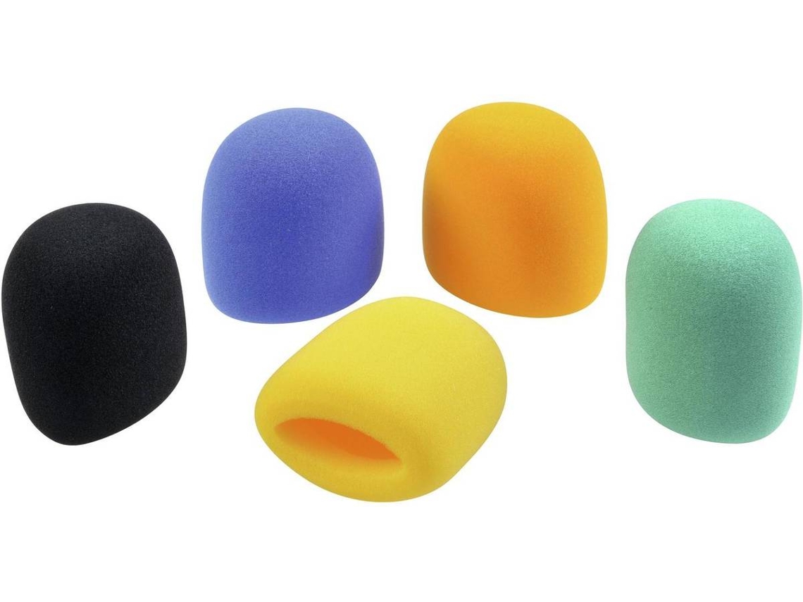 Micrófono OMNITRONIC Windshield Juego 5 Colores