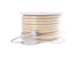 Tira Led LEDBOX 220V COB, 288Led/m, carrete 50 metros con conectores rápidos, 50cm corte, Azul