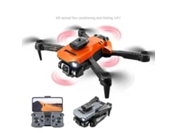 Dron plegable K6 Pro con cámara dual ESC 4K, visión 360° para evitar obstáculos, Bestvite (2 baterías, 15 minutos de autonomía, naranja)