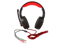 Fone De Ouvido Com Fio Gamer Circumaural Com Microfone E Cancelamento De Ruído Ajustável Para Pc E Laptop