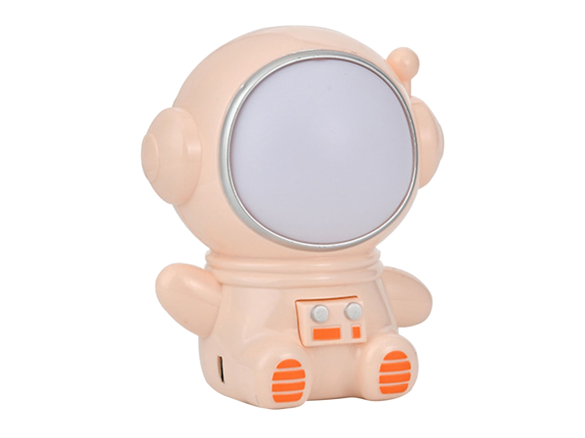 2026-lámpara Led Portátil Recargable Con Protección Ocular Para Estudio Dormitorio Oficina Figura De Astronauta Rosa