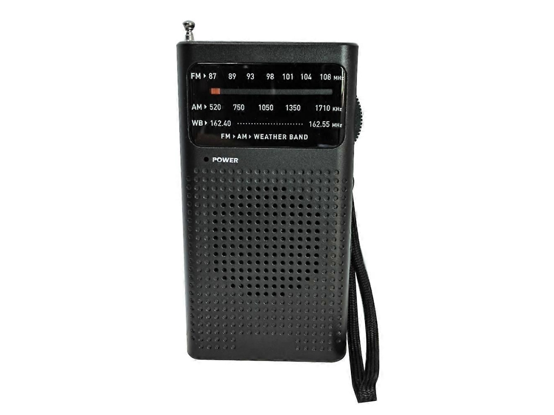 Radio de bolsillo analógica mini GOKOCO AM/FM de banda completa