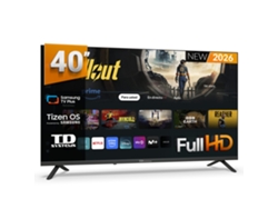 Smart Tv 40 Pulgadas Con Samsung Tv Tizen Os 8.0. Televisores 2026 - Td Systems Prime40c22tizen