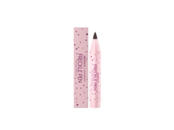 Lápiz para pecas de color marrón claro con brillo natural