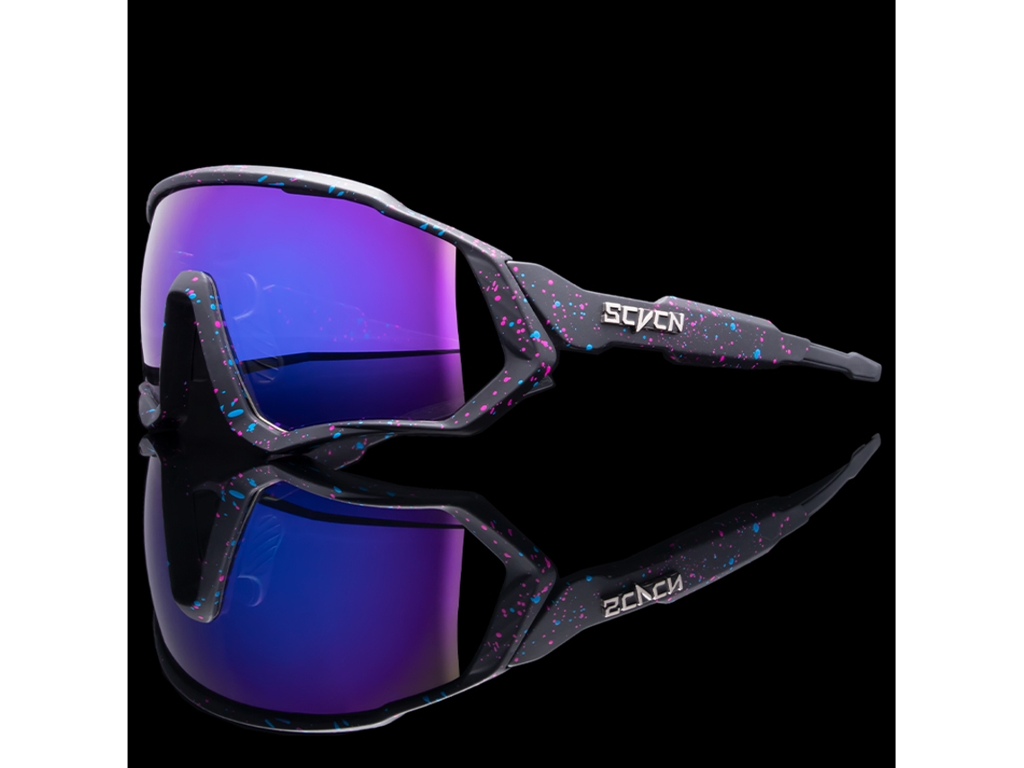Gafas de ciclismo deportivas unisex MDUG con protección UV y lentes resistentes al viento (estilo 7)