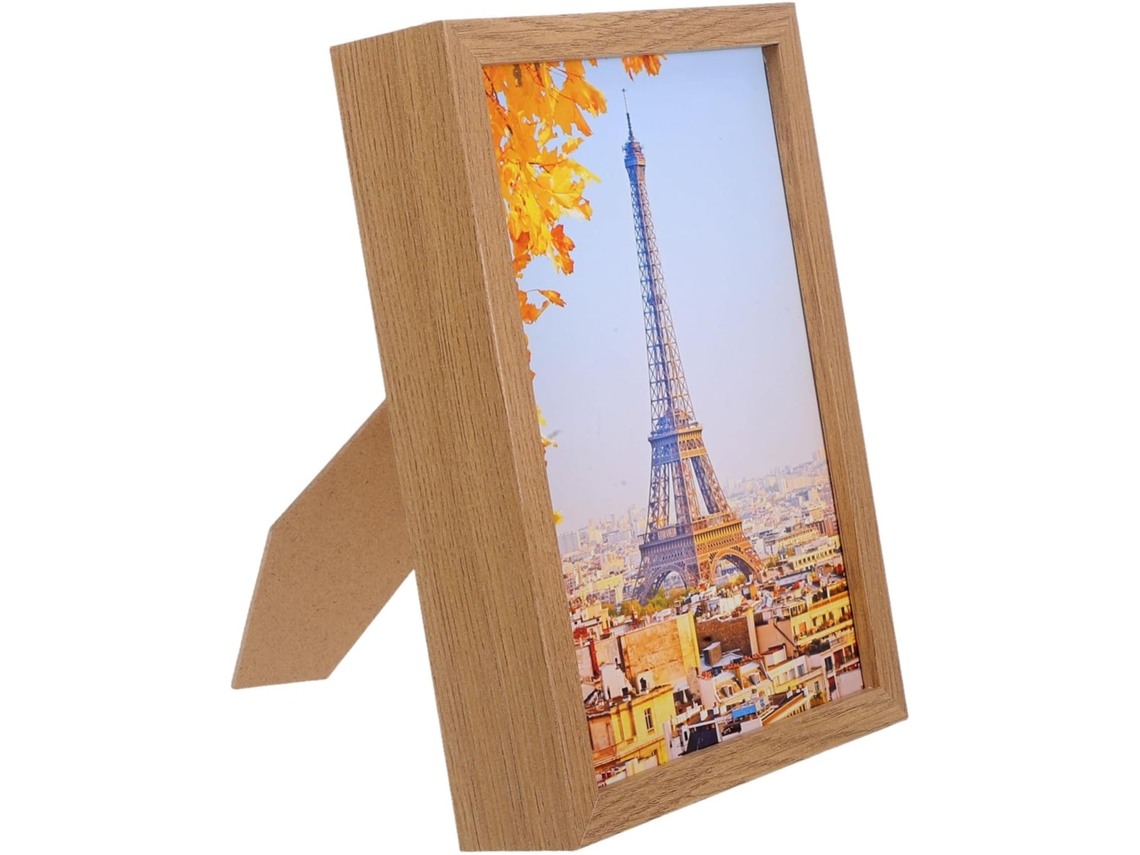 Caja Fuerte Oculta Con Marco De Fotos De Madera Para Guardar Monedas Y