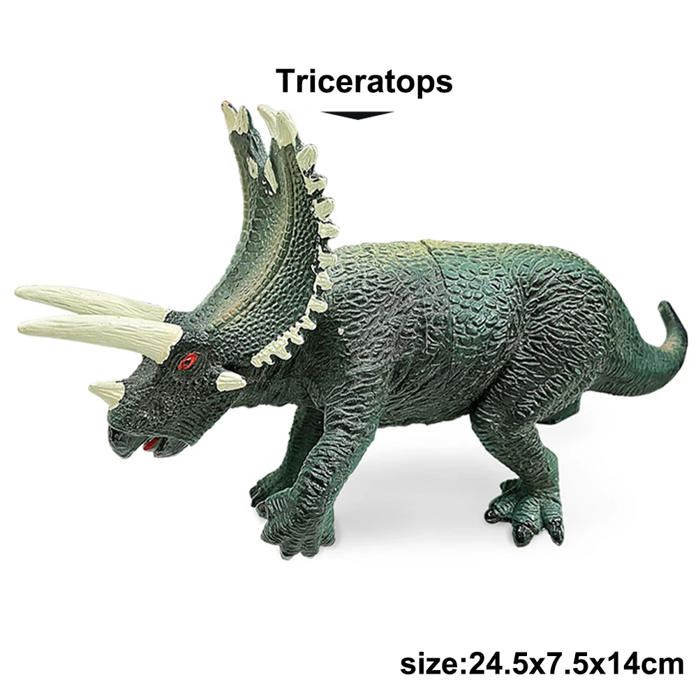 Colección De Figuras De Acción De La Serie De Juguetes Dinosaur World