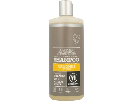 Champú URTEKRAM Cabello Rubio Manzanilla (500 ml)
