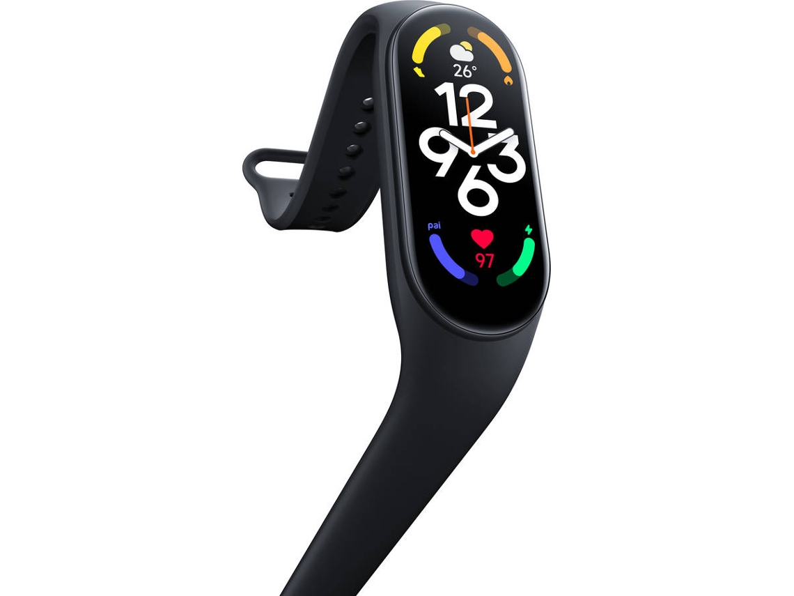 Pulsera Deportiva XIAOMI Smart Band 7 (Bluetooth - Soporta SpO2 - Hasta 14  días de Autonomia - Negro)