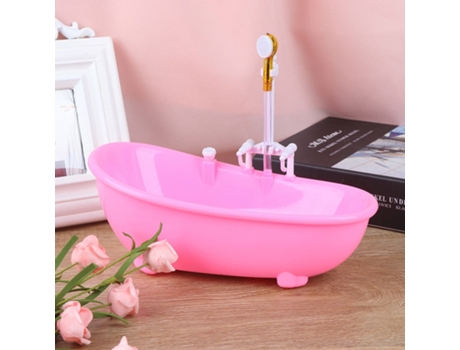 Casa de Muñecas Miniaturas Bañera Eléctrica Muebles de Juguete Paquete