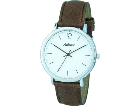 Reloj ARABIANS Hombre (Piel - Marrón)