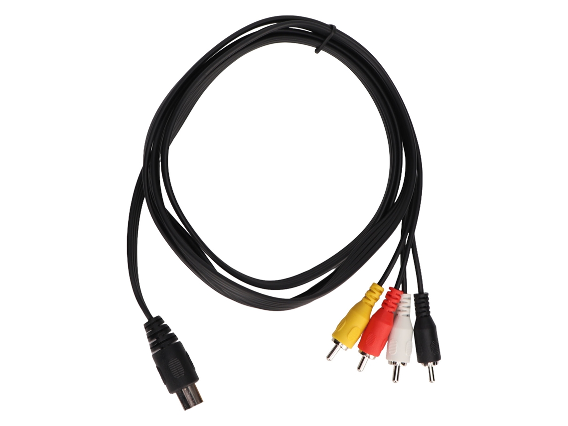 Cable Adaptador De Audio Din Macho De 5 Pines A Rca Macho De 4 Pines Con Núcleo De Cobre Puro, 1,5 M