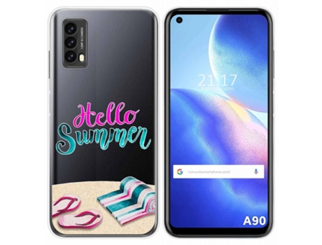 Carcasa Blackview A90 TUMUNDOSMARTPHONE Dibujos Transparente Multicolor