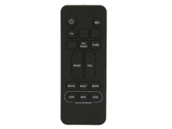 Mando A Distancia Para Barra De Sonido (alimentado Por Pilas) - Mando A Distancia De Repuesto Para Barra De Sonido