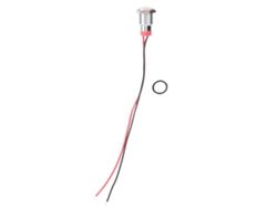 Luz indicadora LED 12c roja 12v IP65