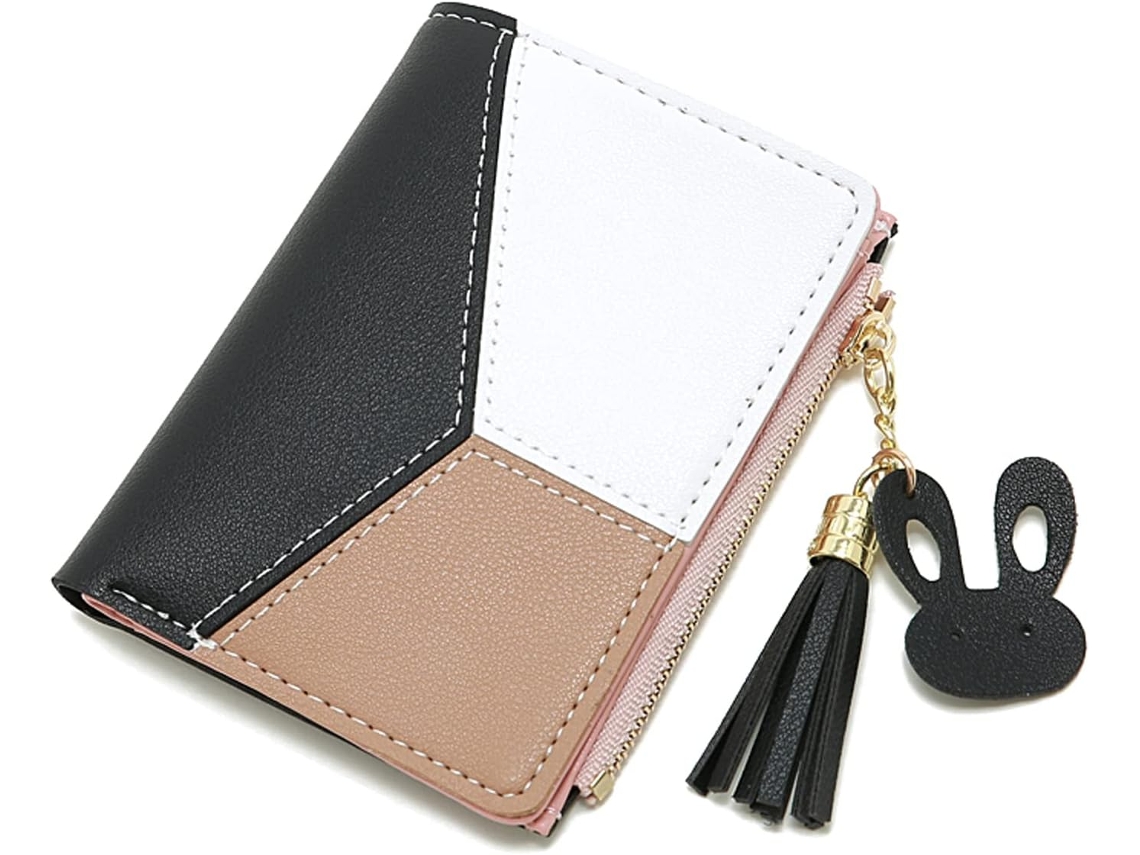 Monedero Para Mujer Con Cremallera - Cartera Compacta Y Práctica