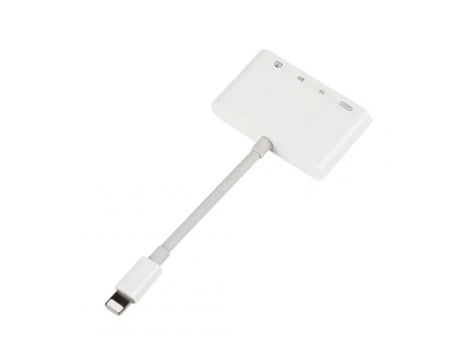 Adaptador Cámara Pines Usb Lector Tarjetas Sd Tf Cartón Blanco