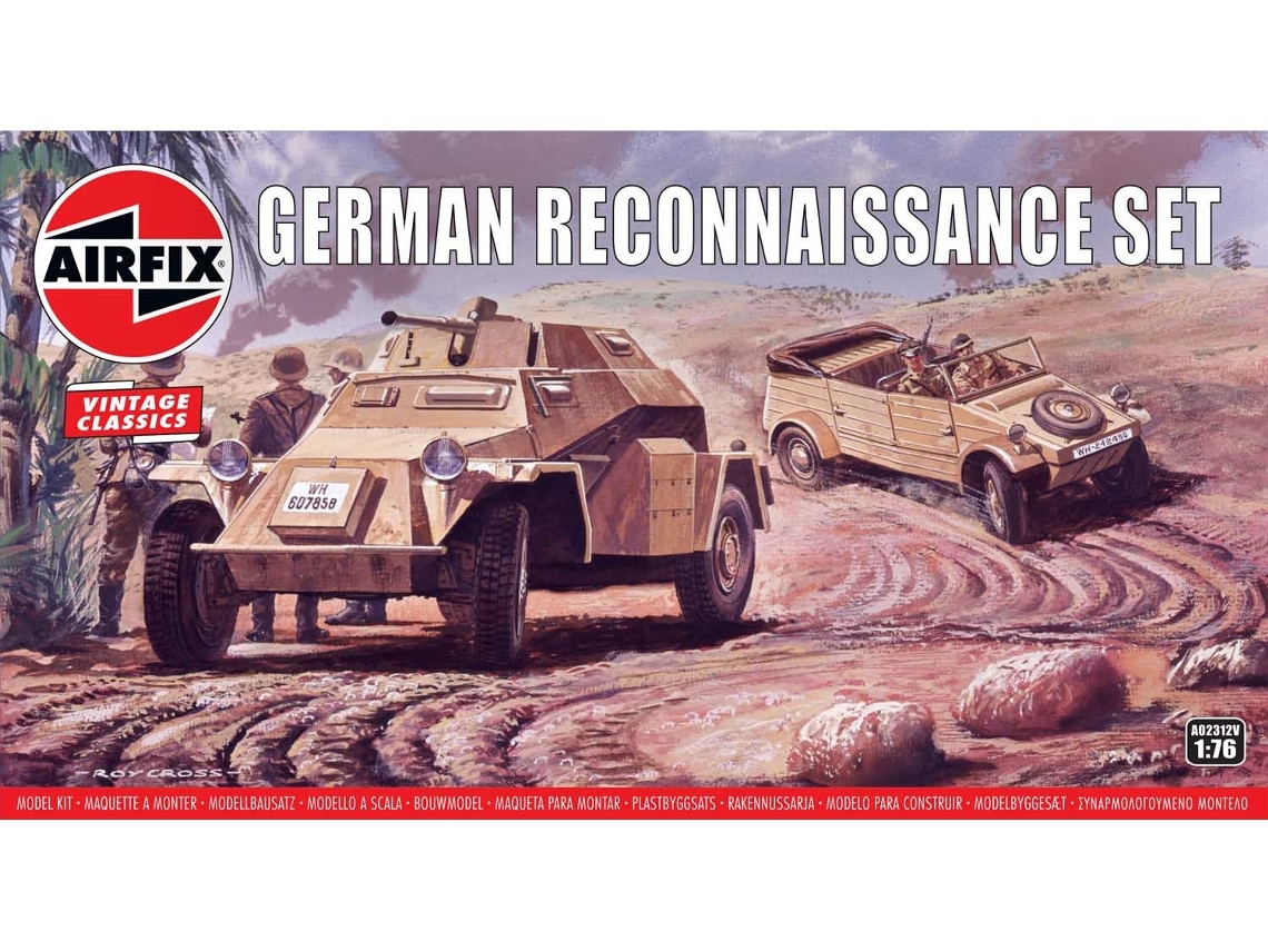 Armored fighting vehicle model AIRFIX (8 anos)