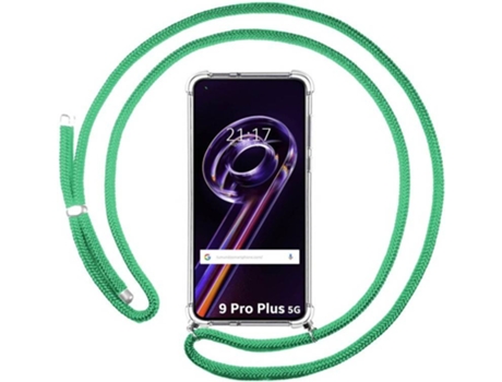 Carcasa Realme 9 Pro Plus 5G TUMUNDOSMARTPHONE Colgante Verde