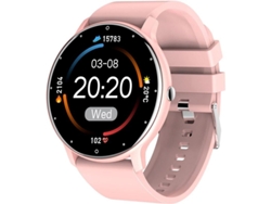 Reloj Inteligente Con Monitor De Ritmo Cardíaco Y Seguimiento Fitness Para Android, Rosa