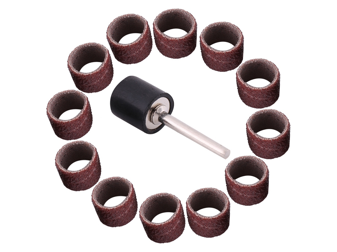 Kit De Lijado De Tambor Con Mandril Para Pulir Madera (n.º 80)