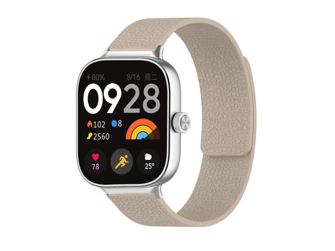 Pulsera para Xiaomi Band 9 Pro / 8 Pro - Silicona suave magnética - Textura de lichi