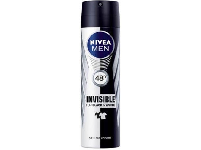 Desodorante NIVEA MEN Black & White Invisible Deo Vaporizador (200 ml)