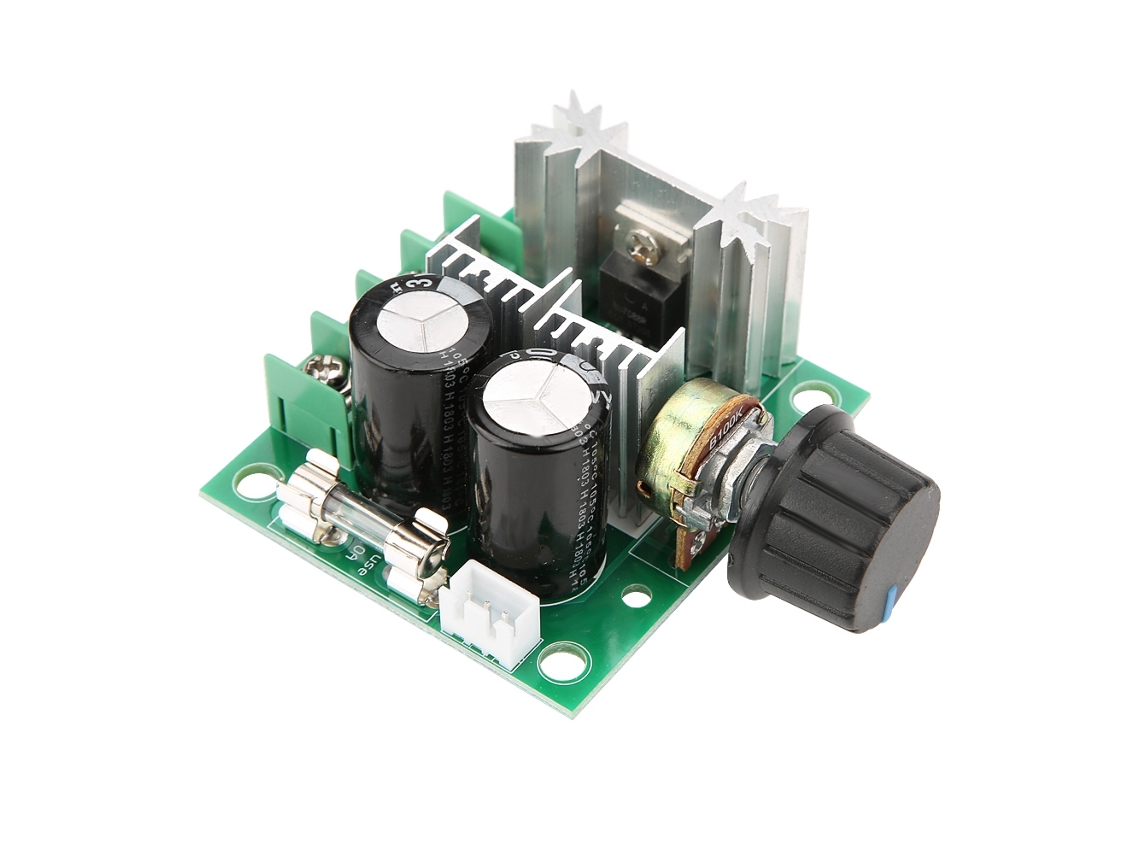 Módulo De Regulador De Velocidad Pwm Para Motor Dc 12v-40v 10a Interruptor De Velocidad Variable Sem Escalas