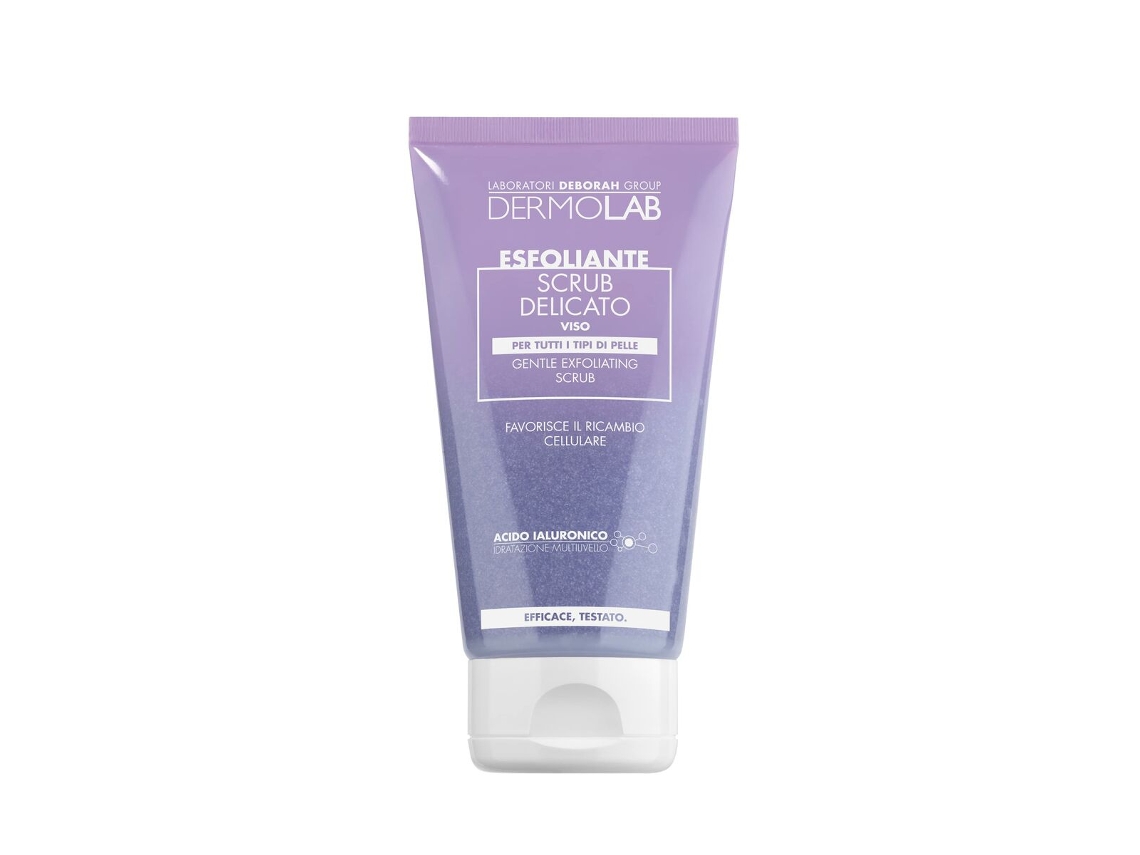 Exfoliante facial Deborah Dermolab Delicato (150 ml para todo tipo de piel)