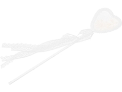 Varita Mágica De Corazón Blanco, Accesorio De Disfraz Para Niños Y Niñas, Ideal Para Espectáculos De Cosplay.