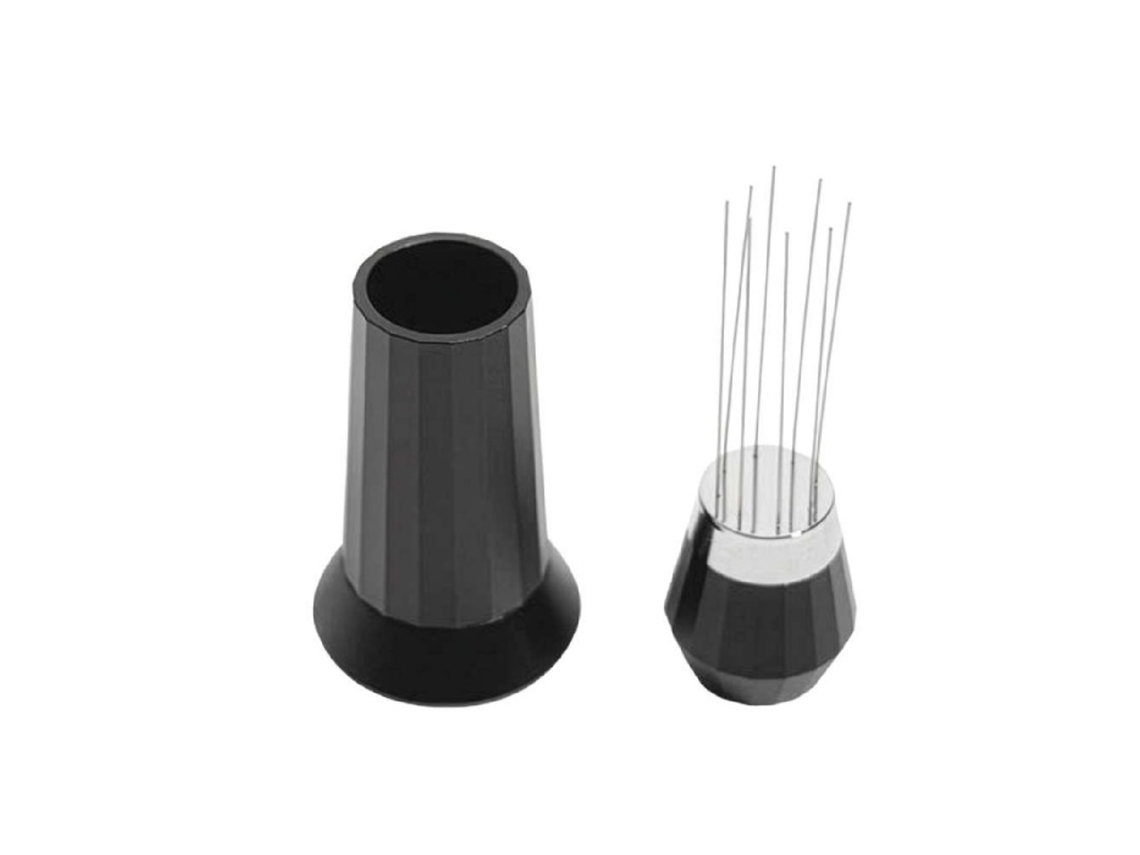 Cecotec Agitador De Café Con Agujas En Acero Inoxidable Baristeo Needle. 7 Agujas Para Distribución Uniforme