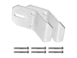 Soporte Metálico De Pared Para Uso En Urinarios.