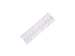 Cinta para el cabello blanca con estampado floral, decoración para mujer, moda