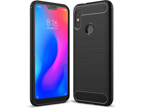Carcasa Xiaomi Mi A2 Lite « Redmi 6 Pro Multi4you Gel TPU Carbono Negro