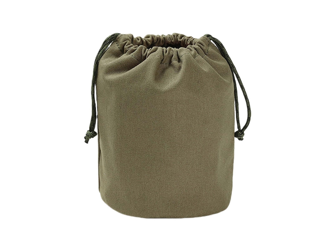 Bolsa organizadora para vajilla de camping, con cordón, para guardar cubiertos y platos. Ideal para viajar. Nostalgia88