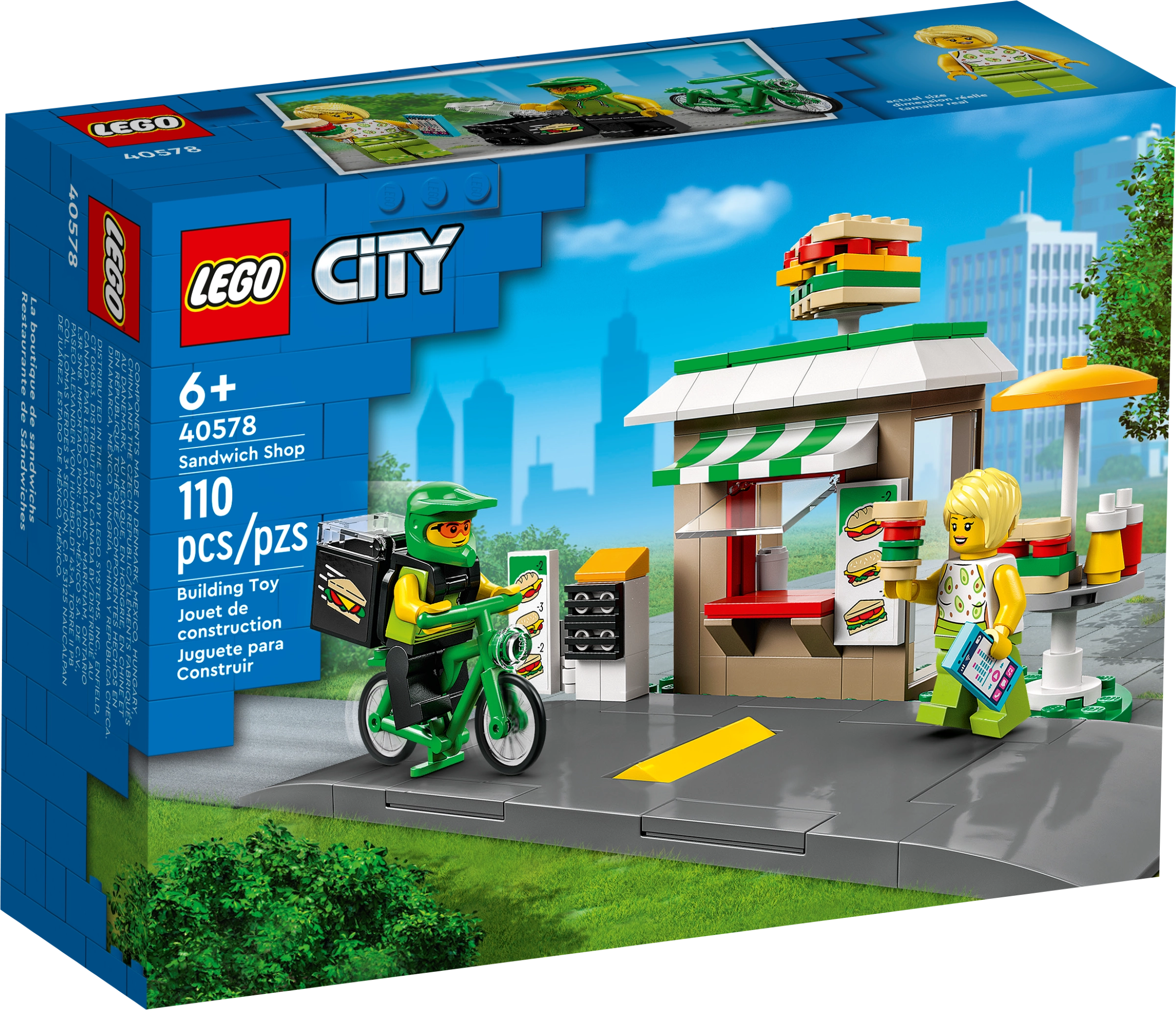 Tienda de sándwiches Lego 40578