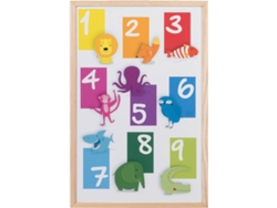 Pizarra BI-OFFICE Números Zoo (40x60 cm - Magnético: Sí)
