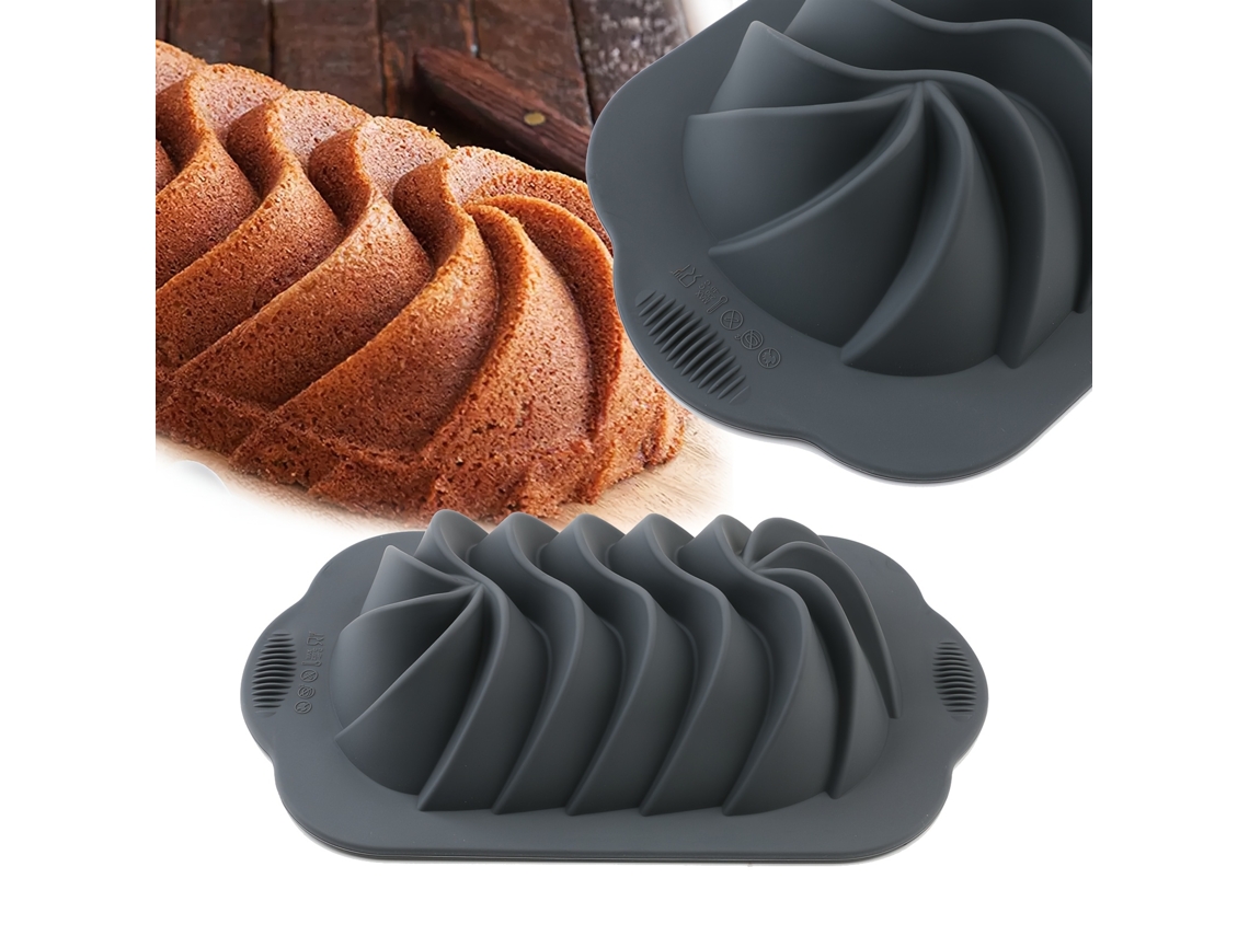 Molde de silicona con forma de flor para pan, gran capacidad, duradero, STELASPLEN