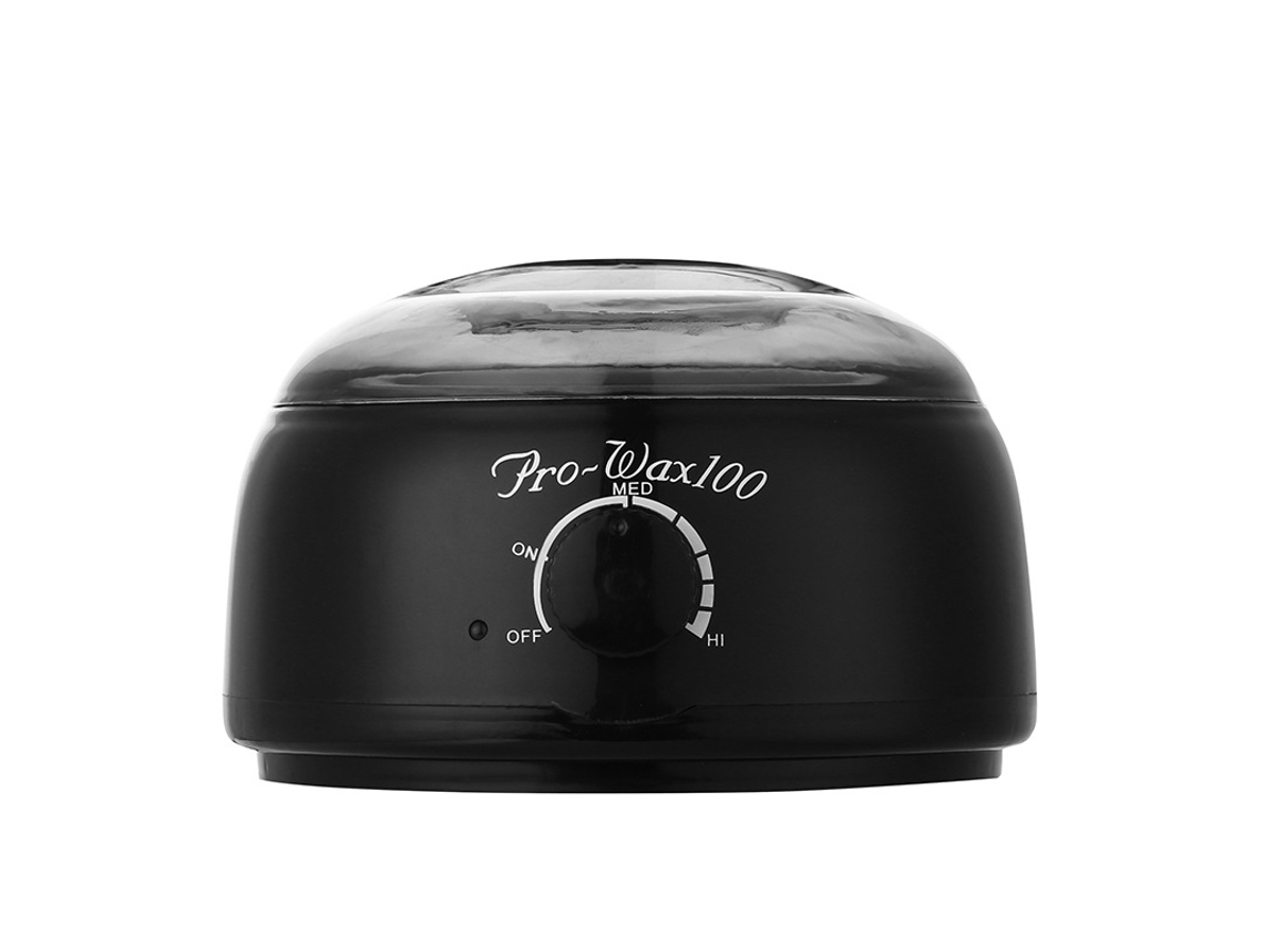 Calentador De Cera Pro-wax100 - Negro, Termostato Ajustable, Equipo Profesional De Depilación Para Hogares Y Salones De Belleza.