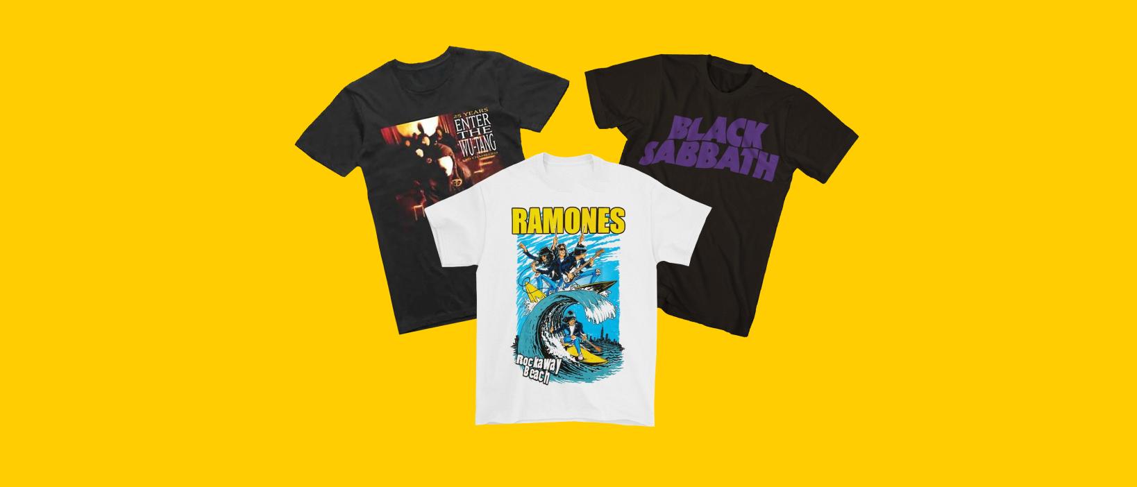 Hasta 50% en camisetas de tus artistas favoritos