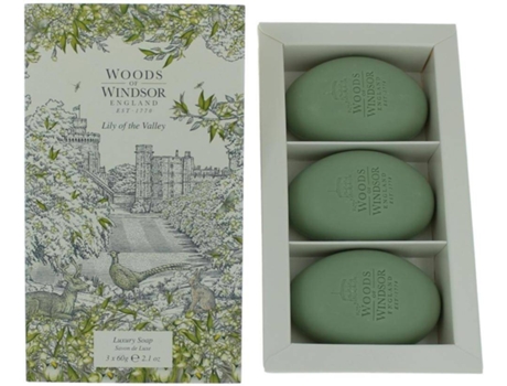 Jabón WOODS OF WINDSOR Lily Of The Valley Three (62ml)