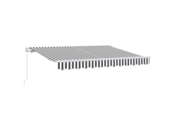 Maison Exclusive - Toldo Retráctil Manual Antracita 250 X 200 Cm Tela